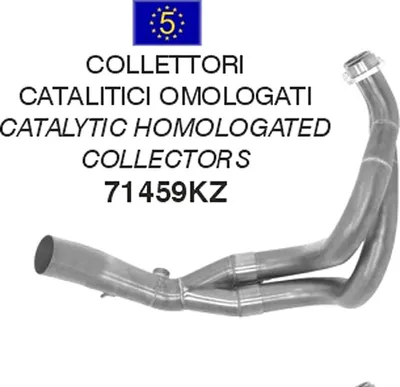 Immagine prodotto di Collettore catalitico ARROW omologato per Kawasaki