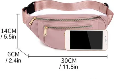 Obrázek produktu pro Fanny Pack pro ženy, Dámské Waist Bag, Dámské Waist Pack
