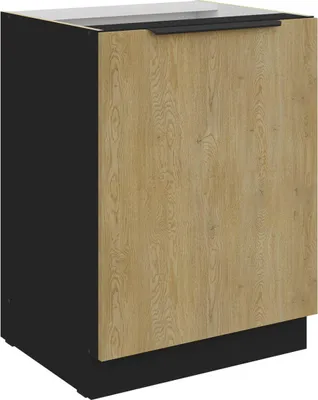 Produktbild von Unterschrank Cremona schwarz 60 D 1F BB