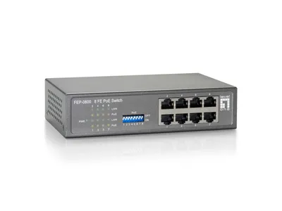 Image de Level One FEP-0800 LevelOne Switch 8x FE FEP-0800 90W 8xPoE