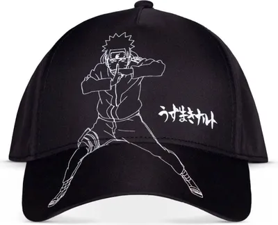 Produktbild von Naruto Shippuden Baseball Cap Naruto Black & White