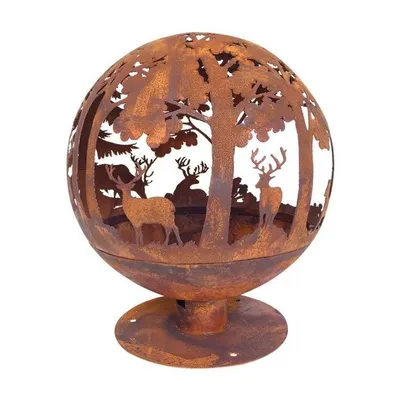 Produktbild von Esschert Fireball Laser Cut Rost Ø 58 cm