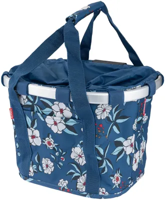 Immagine prodotto di Reisenthel Klickfix Bikebasket borsa da manubrio, blu giardino, sfusa