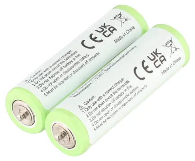 Produktbild von 2 Stück Akku passend für Panasonic ER1410, ER1411, ER154, WER1410L2508, 1,2V, 1200mAh
