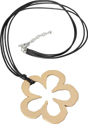 Produktbild von Halskette mit Anhänger Handarbeit Mehndi Vintage Geschenkidee Blume