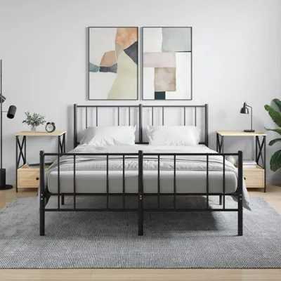 Obrázek produktu pro vidaXL Noční stolky 2 ks Sonoma dub 50x41x65 cm výrobek z odvozeného dřeva