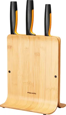 Produktbild von Zestaw 3 noży w bloku bambusowym Functional Form™ 1057553