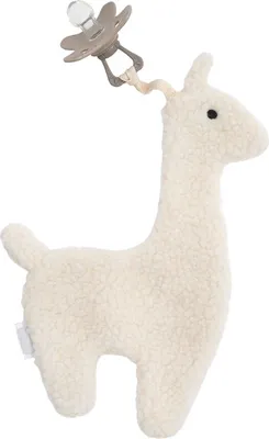 Produktbild von Jollein Lama Schnullertuch Off-White
