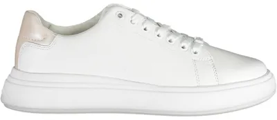 Produktbild von Damen-Sportschuh Weiß mit Kontrastdetails und Schnürsenkeln