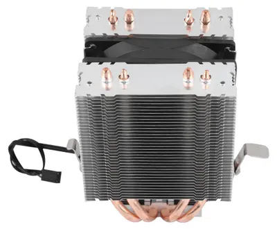 Image de Refroidisseur à caloducs pour processeur (ventilateur et radiateur) pour sockets Intel LGA et AMD 1366, 1155 et 775