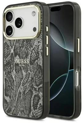 Immagine prodotto di Etui Guess Python Pattern Magsafe Do     Iphone 17 Pro Czarny