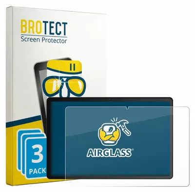 Produktbild von 3x BROTECT Schutzglas für Whitedeer WHTG1301 10.1" Schutzfolie Panzer Folie Glas Display Schutz klar