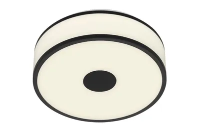 Imagen del producto de Lámpara de techo LED Briloner, modelo Block, blanco y , diámetro 28 cm, luz blanca neutra