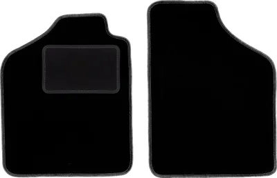 Immagine prodotto di Wielganizator tappetini auto velours anteriori adatto per Fiat Uno (1983-2001, hatchback) neri, set 2 pz, con fissaggi