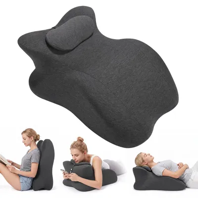 Keilkissen 68x45x29 cm Memoryschaum, ergonomisch, abnehmbarer Bezug