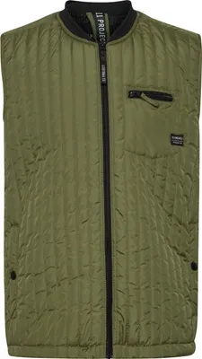 Produktbild von 11 Project PRArne Herren Weste Steppweste Outdoor Weste leicht gefüttert mit Ripp-Kragen Regular Fit