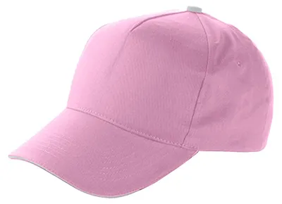 Produktbild von L-Merch - Baseball-Mütze, Sandwichschirm LT3219 (Einheitsgröße) (Pink/Weiß)