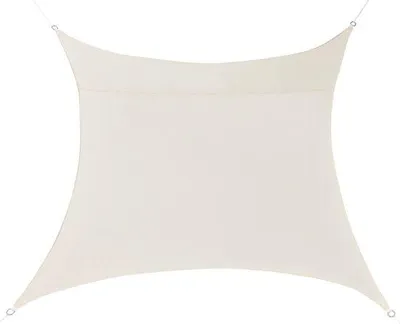 Produktbild von Wasserdichter Sonnenschirm 3x3m Sandfarben UV-Schutz