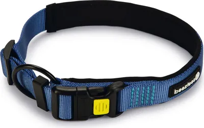 Zdjęcie produktu dla Beeztees Parinca Premium – obroża dla psa – nylon – niebieska – 50–55 cm x