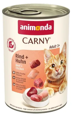 Immagine prodotto di Animonda Carny Adult Rind & Huhn 400gx6