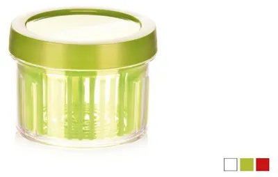 Productafbeelding van Tescoma 4FOOD, Doosjes, Rond, Groen, Transparant, Kunststof, 1 stuk