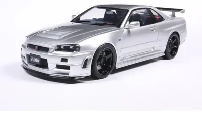 Produktbild von Solido 1:18 Nissan Skyline R34 GT-R silber