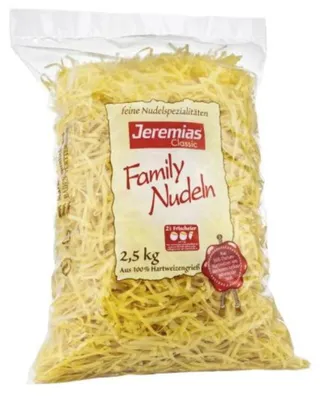 Image de Jeremias® 1325813007 Jeremias® Family Bandnudeln 4 mm 2,5 kg