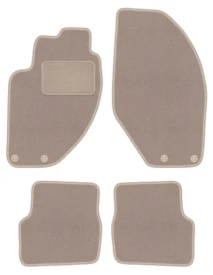 Immagine prodotto di Tappetini in moquette per Alfa Romeo 166 1998-2009 (berlina) – set 4 pezzi, beige, su misura – Wielganizator LUX