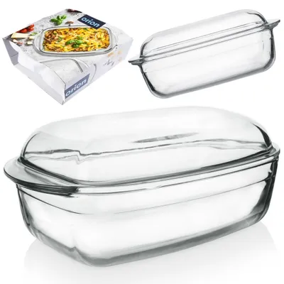 Obrázok produktu pre Orion zapekacia misa Pekáč z žiaruvzdorného skla s vekom 32,5x19x13 cm 2,9 l