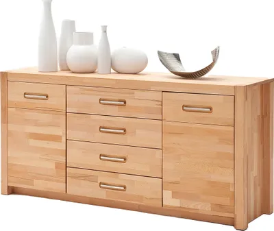 Produktbild von Sideboard 163 cm, Kernbuche massiv geölt, FOSSANO-06