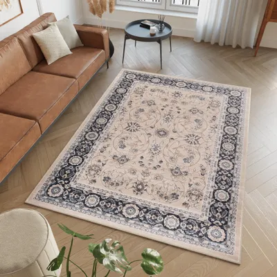 Immagine prodotto di Tappeto Tapiso COLORADO Classic Beige Nero Rosso ÖKOTEX 300 x 400 cm