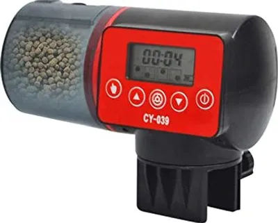 Produktbild von Digitales Aquarium Automatische Fischfuttertimer 4 Gruppen Zeiteinstellungen Elektrisch einstellbares Handbuch / Fütterung