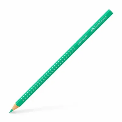 Image de FABER-CASTELL 112462 Crayon de couleur Colour GRIP - vert phthalo clair