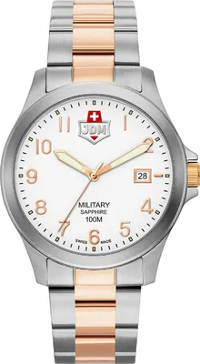 Obrázok produktu pre JDM Military JDM-WG001-06 Alpha I white Jacques du Manoir švajčiarske pánske hodinky NEW