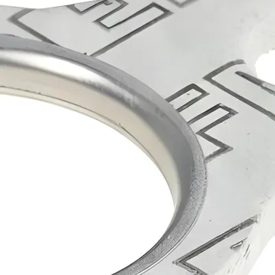Zdjęcie produktu dla Uszczelka układu wydechowego Polini, płaska, przeznaczona do skuterów Peugeot Jet-Force C-Tech 50 oraz Yamaha Aerox 50
