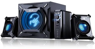 Produktbild von Genius SW-G2.1 2000 Ver.ii PC-Lautsprecher, Subwoofer, 38 Watt RMS