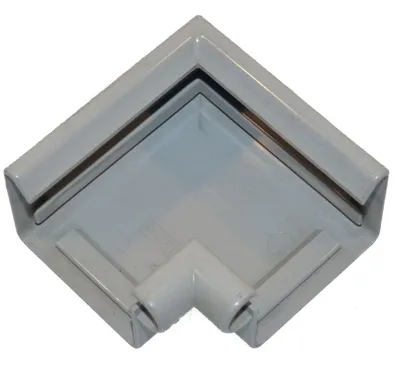 Produktbild von Marley Rinnenwinkel NW 70 mm, Innenecke, 90°, Kastenform, grau