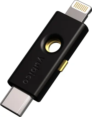 Produktbild von Yubico YubiKey 5Ci - USB-C/Lightning Security Key (5060408464243)