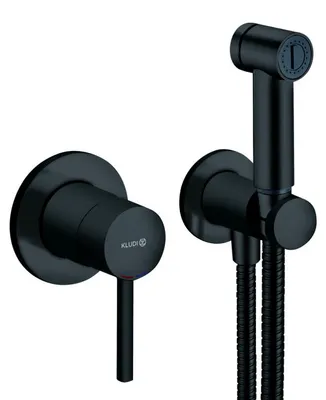 Obrázok produktu pre Súprava na bidet Kludi BOZZ 389983976, čierna matná
