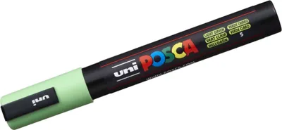 Produktbild von Uni-Ball PC-5M Marker Rundspitze Hellgrün