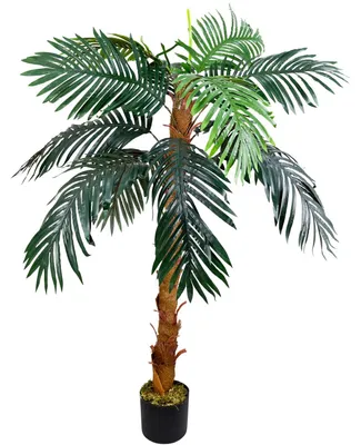 Image de Palmier artificiel - Plante décorative de 140 cm de hauteur