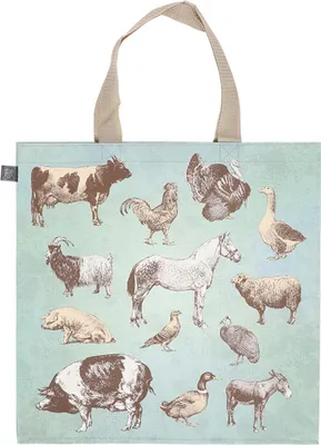 Immagine prodotto di Esschert Design Esschert Borsa della spesa Animali della fattoria