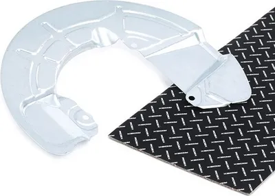 Produktbild von RIDEX Spritzblech Bremsscheibe für AUDI A4 Avant (8K5, B8) Hinten Links 1330S0058 Ankerblech