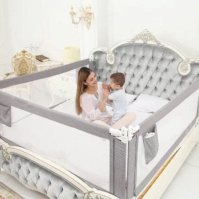 Produktbild von Famanu Baby-Bettumrandung - Sicherer Bettbumperschutz