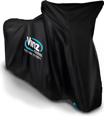 Produktbild von VINZ Motorradabdeckung | Wasserdicht und UV-schutz | Staubdicht Abdeckplane Motorrad Motorradplane Cover | Outdoor & Indoor | Atmungsaktiv und Winterfest