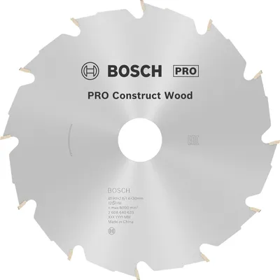 Produktbild von PRO Construct Wood Kreissägeblatt, 190 x 2,6 x 30 mm