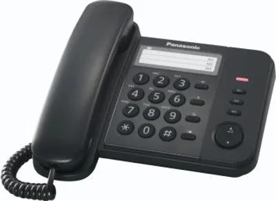 Image de Panasonic KX TS 520 Téléphone sans fil Noir Connect Wireless Phones 12 24