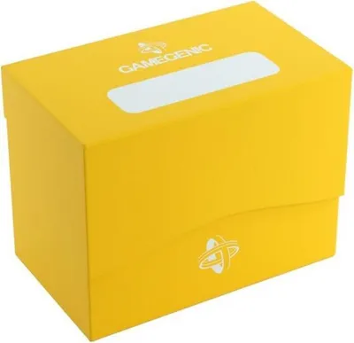 Image de Side Holder 80+ Jaune Boîte à cartes pour jusqu'à 80 cartes