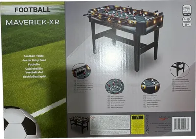 Produktbild von Carromco Maverick-XR Kicker Fußballtisch Tischkicker inkl. 2 Bälle Indoor Outdoor