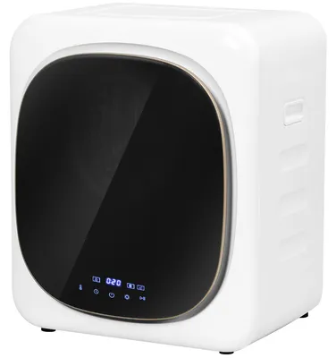 Produktbild von HOMCOM Mini Wäschetrockner mit 6 Programm 2,5 kg bis zu 60℃, 800W Freistehend